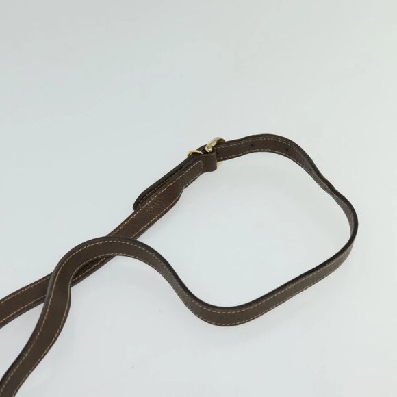 GUCCI GG Supreme Web Sherry Line Bag PVC Beige Gold - Picture 5 of 16